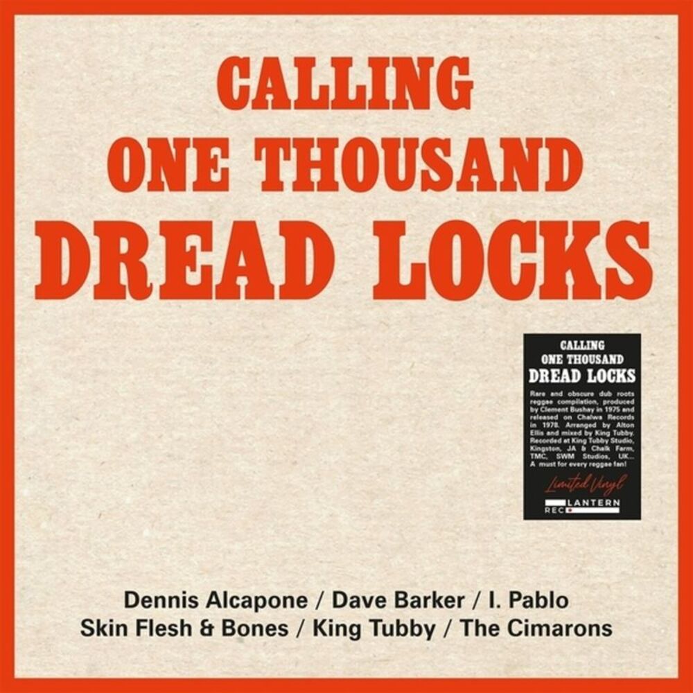 Various Artists - Calling One Thousand Dread Locks  LP LP